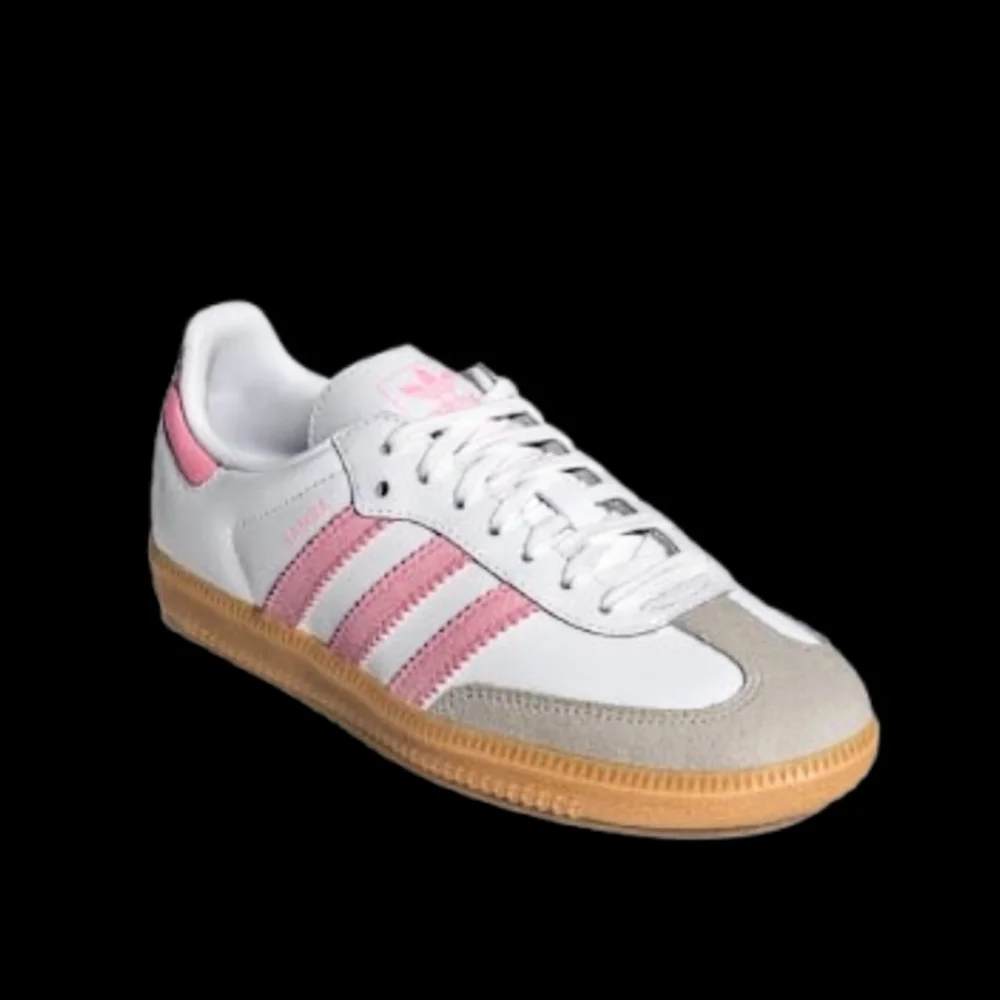 Adidas Samba OG Womens/Kids White Light Pink Gum Brown